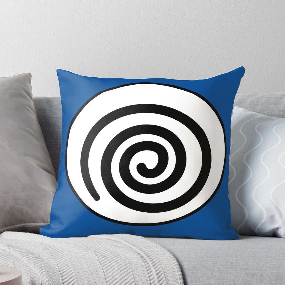 Plush poliwag pokemon pillow with a soft, huggable belly