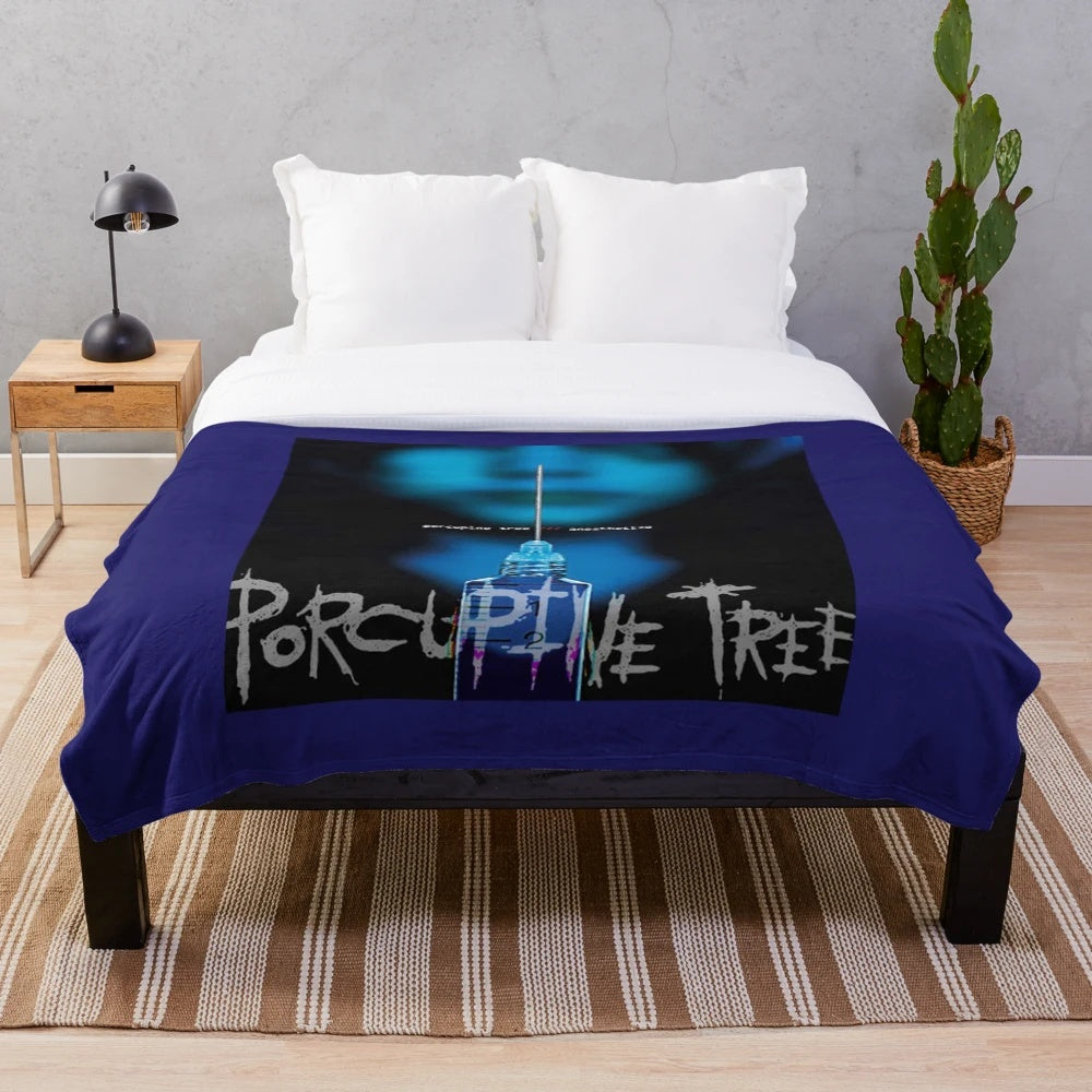 Porcupine Tree Prog Rock Plush Blanket