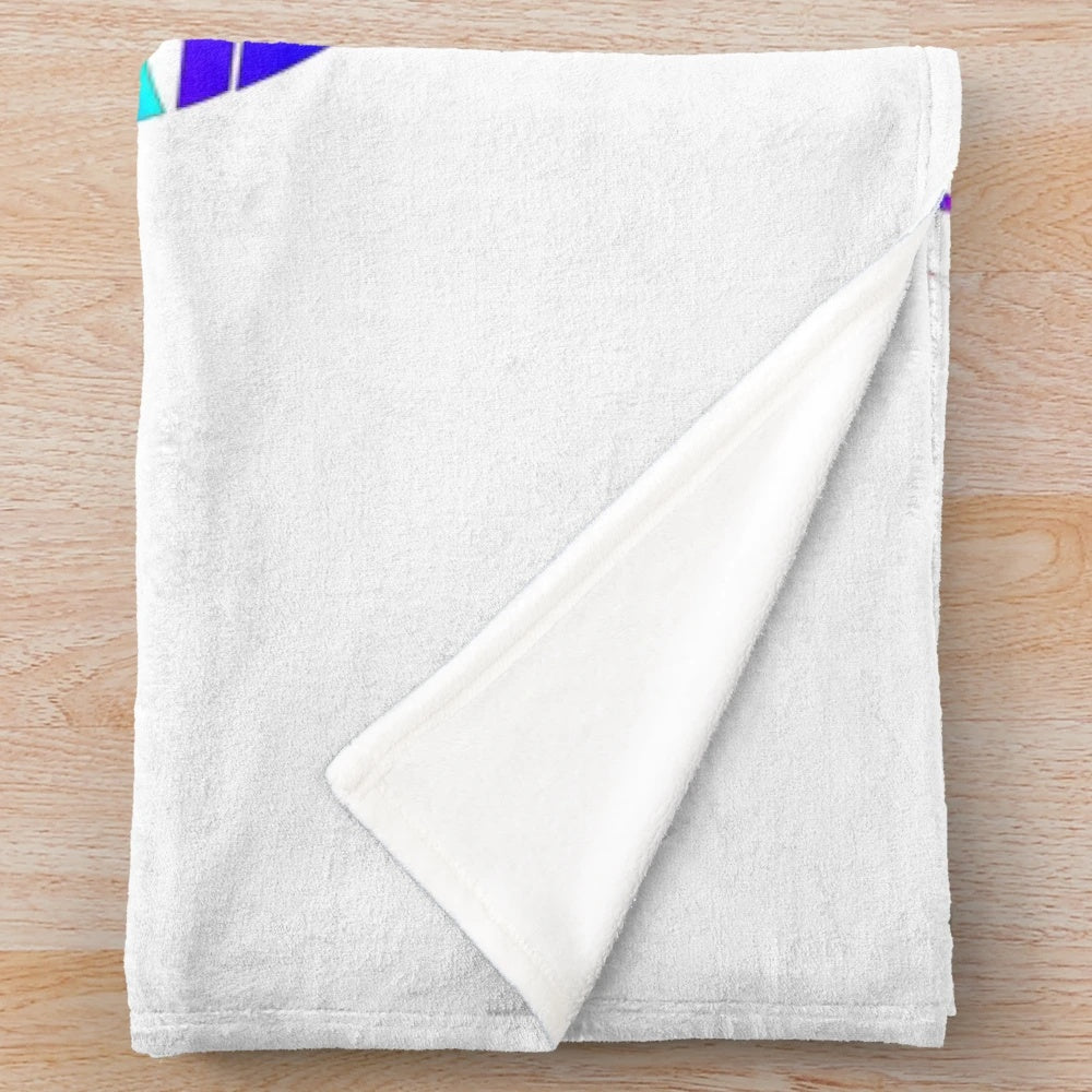 Soft and cozy plush blanket featuring a sailing boat design