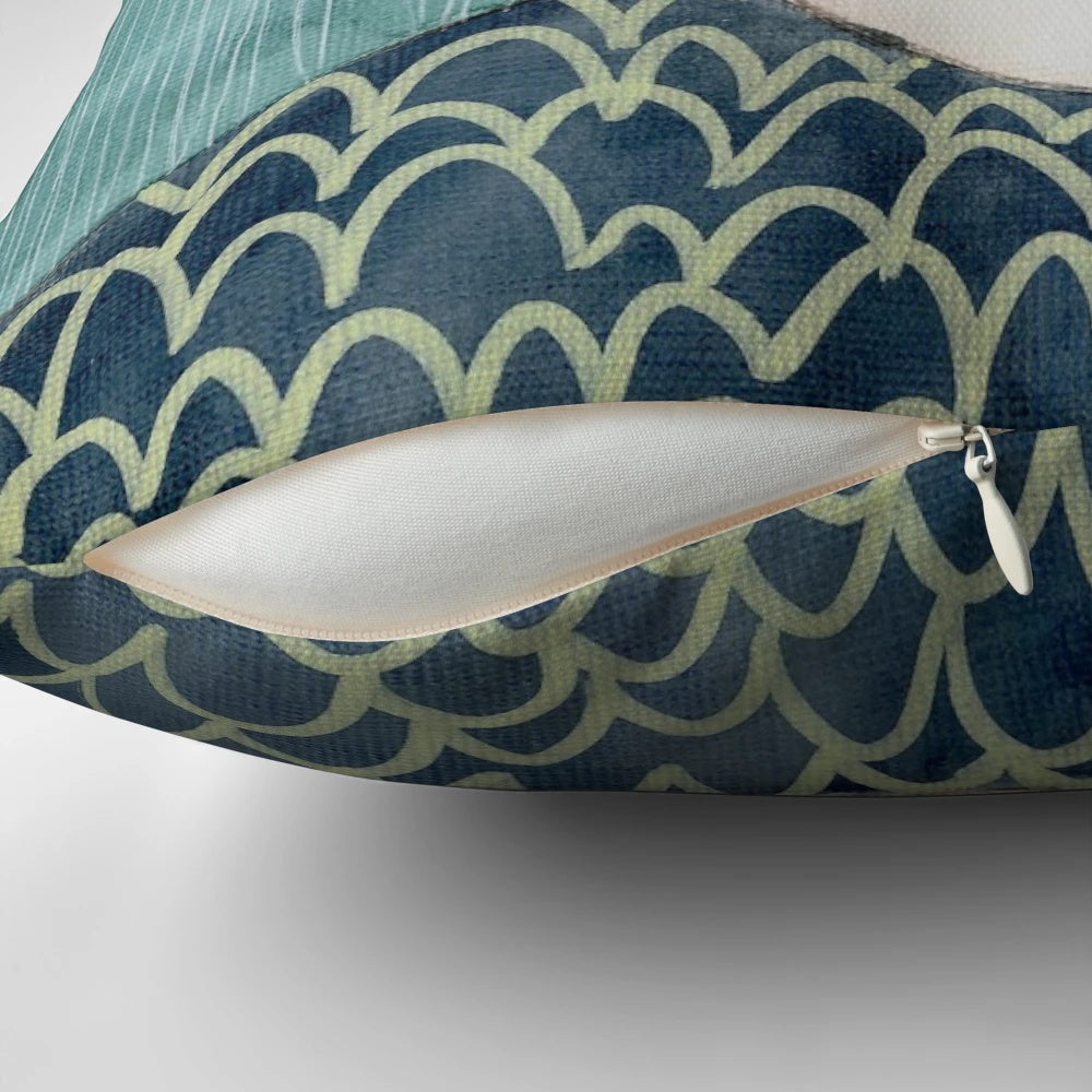 Soft, decorative girl pillow with watercolor and textured design for home or bedroom decor.
