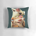 Soft, plush Sonic the Hedgehog Sid the Sloth65 pillow featuring the iconic Green Hill Zone from the Sonic the Hedgehog video game series.