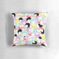 Fluffy, squishy axolotl-themed decorative pillow for cozy home decor
