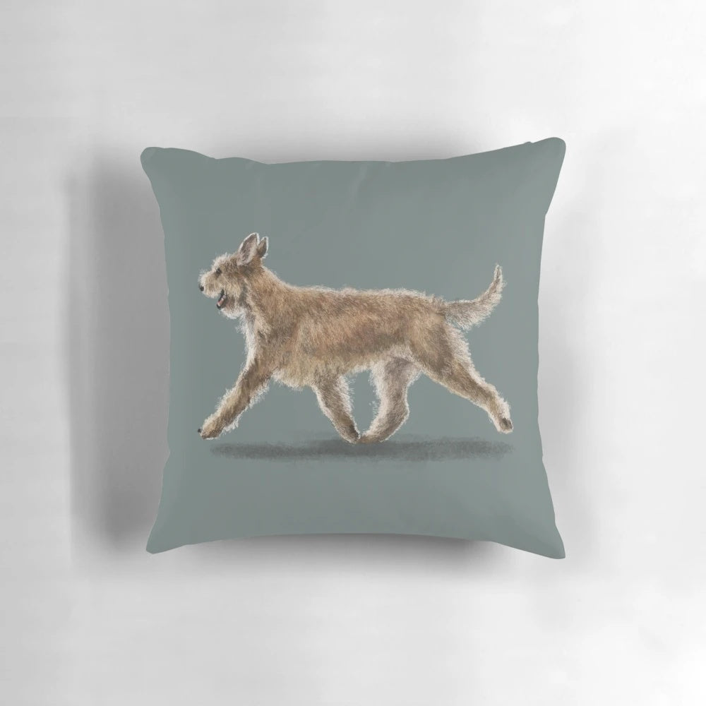 Cozy Berger Picard dog pillow for a comfortable nap