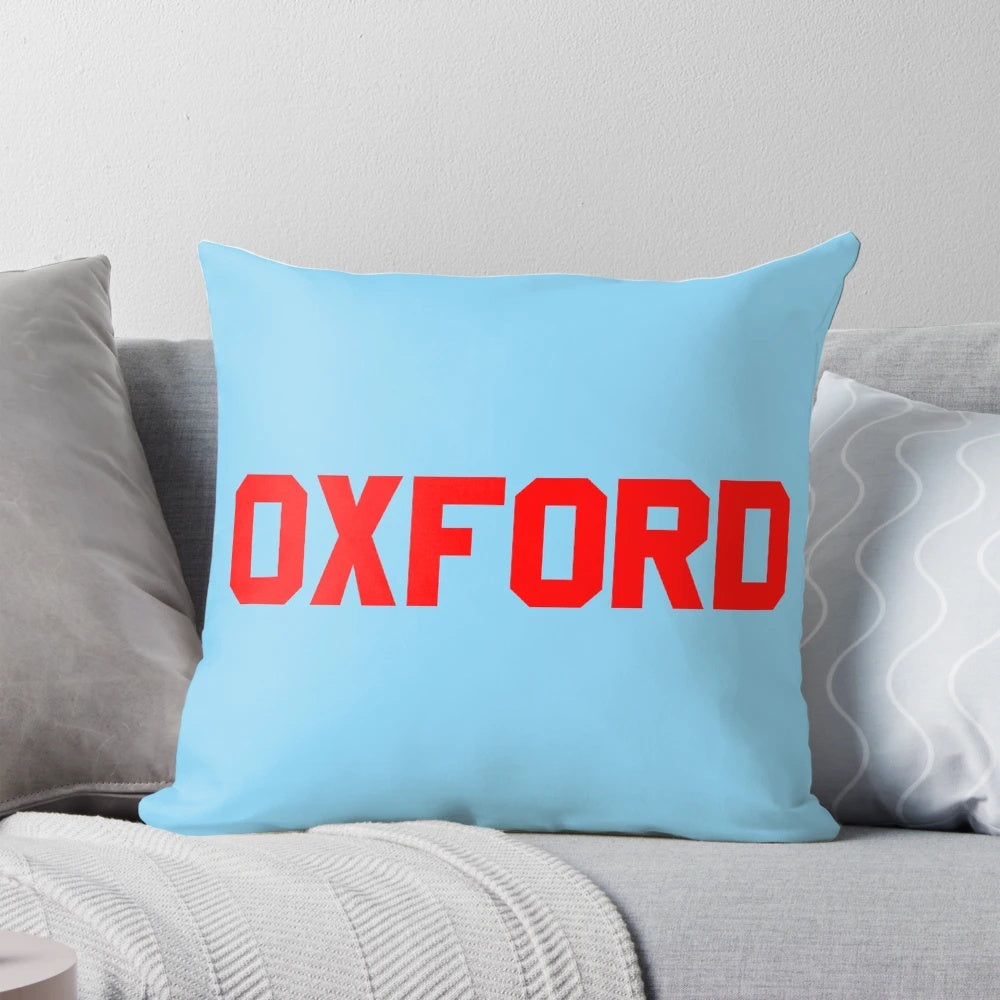 Oxford pillow with Ole Miss Rebels logo