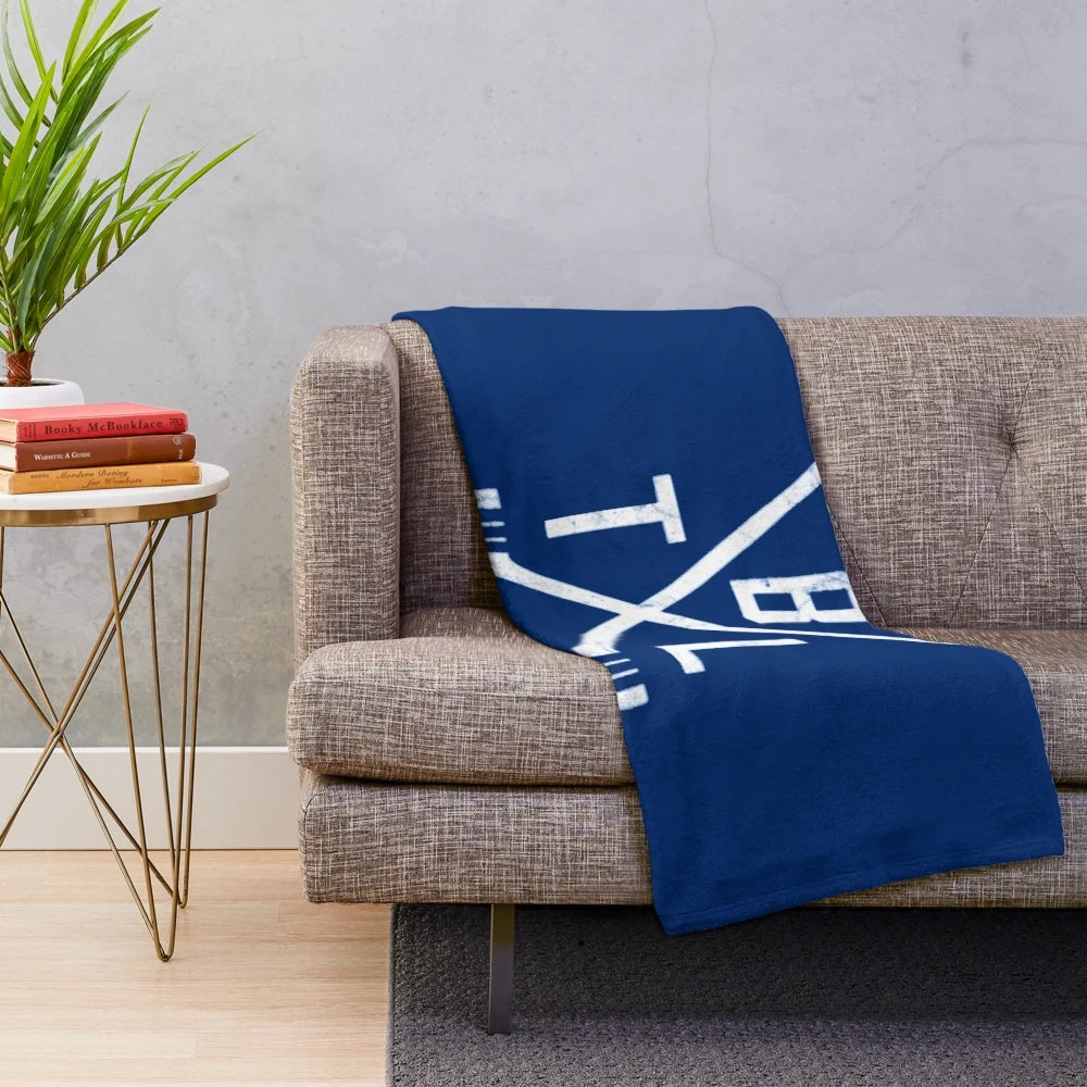 Tampa Bay Lightning Hockey Plush Blanket