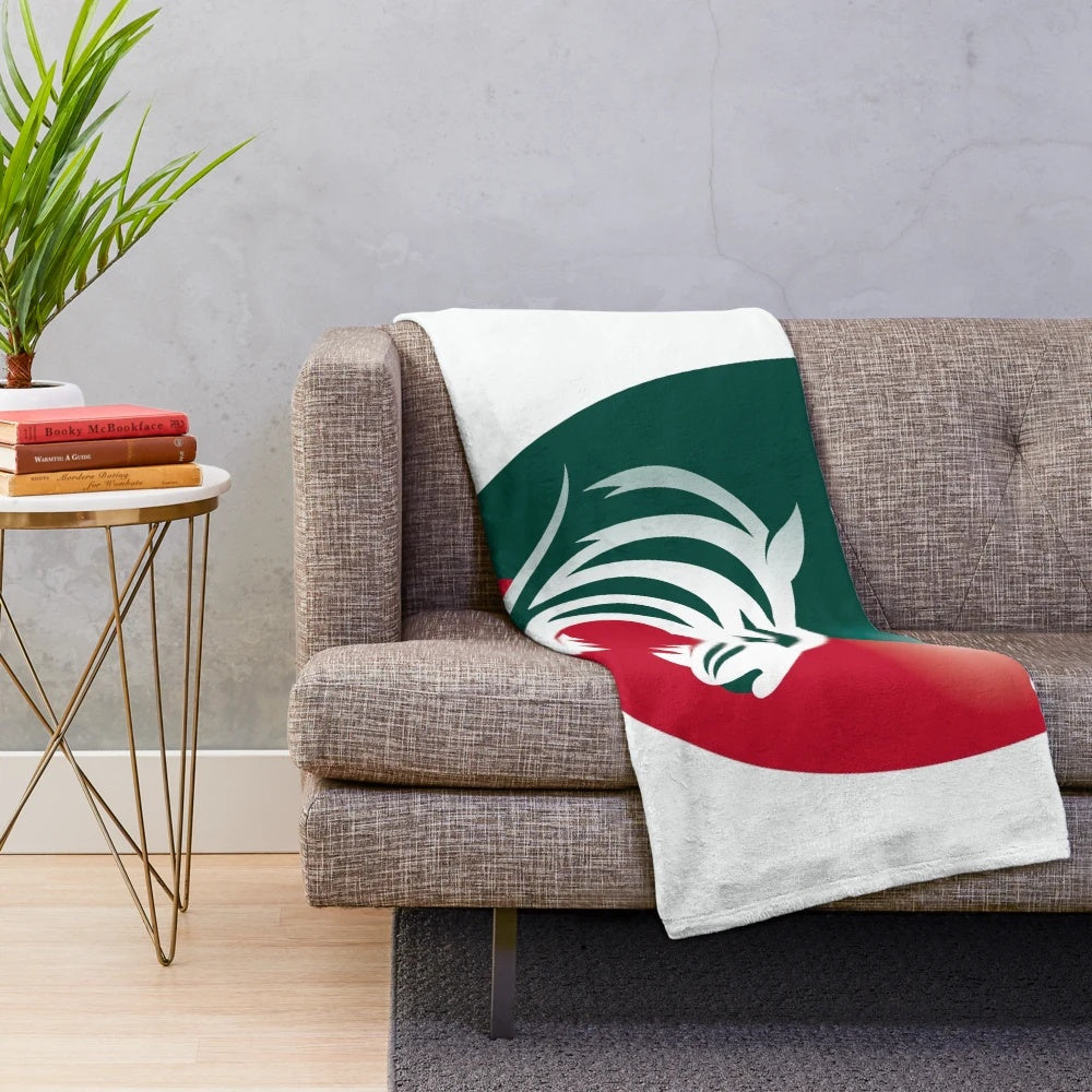 Tigers Logo Plush Blanket for Sports Fans