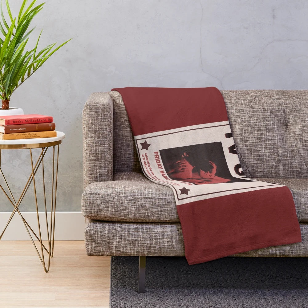 TV Girl French Exit Inspired Plush Blanket