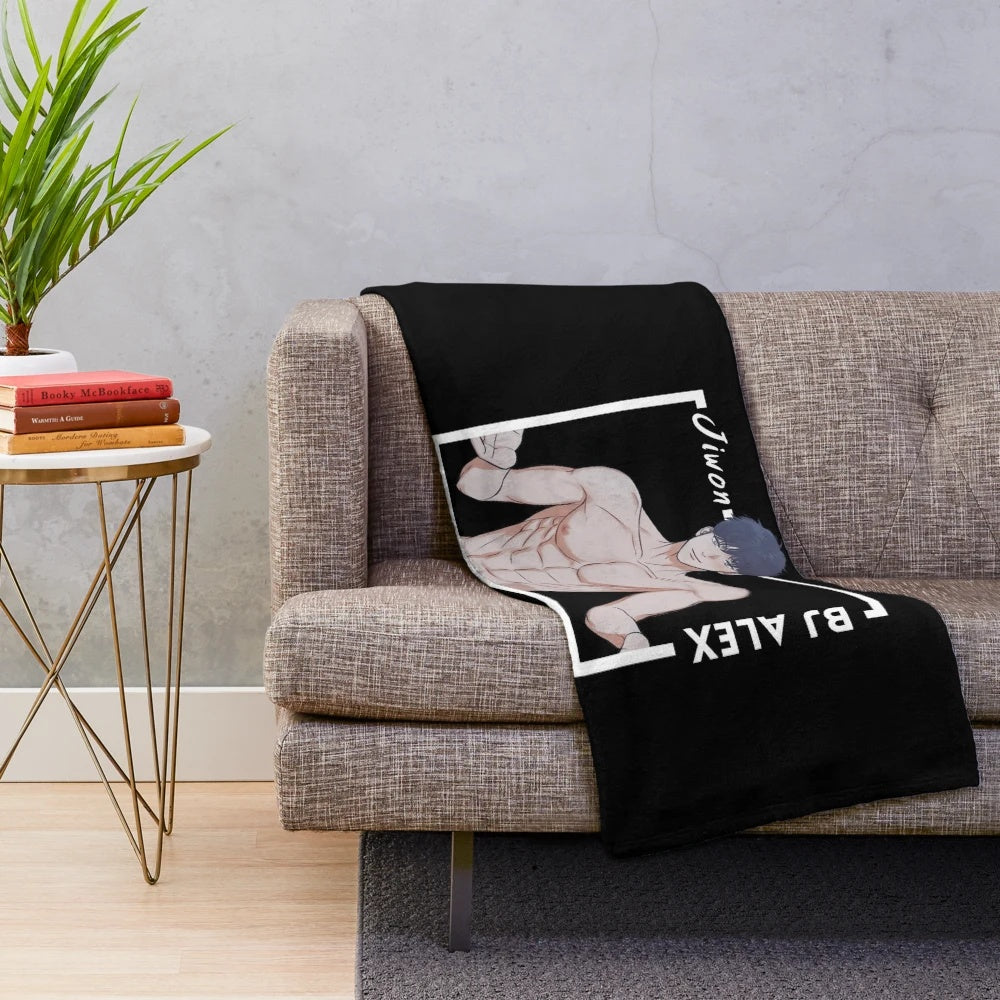 Bj Alex inspired yaoi-style plush blanket
