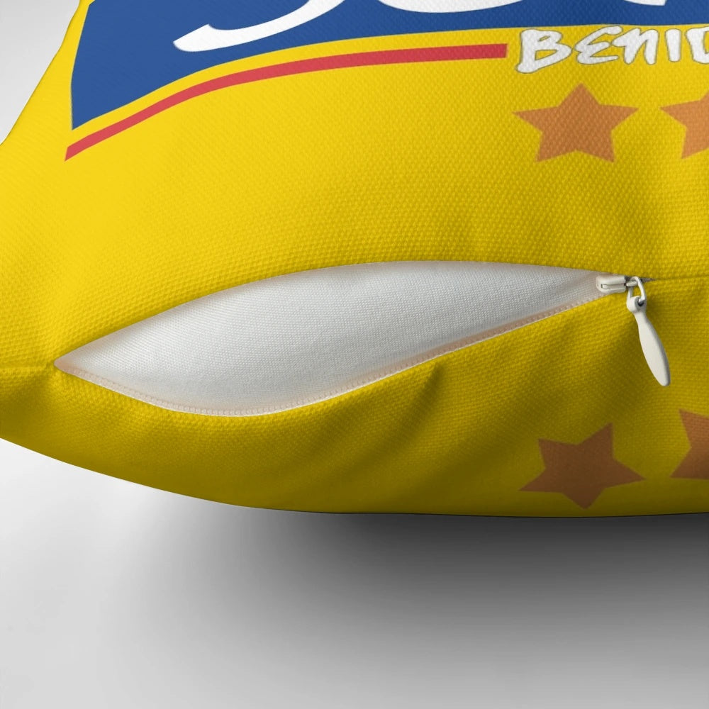 Solana Benidorm Hotel Pillow, a plush and comfortable pillow perfect for your travels.