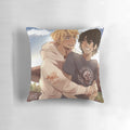 Soft, colorful pillow featuring the characters Will Solace and Nico di Angelo from the Heroes of Olympus and Trials of Apollo series.