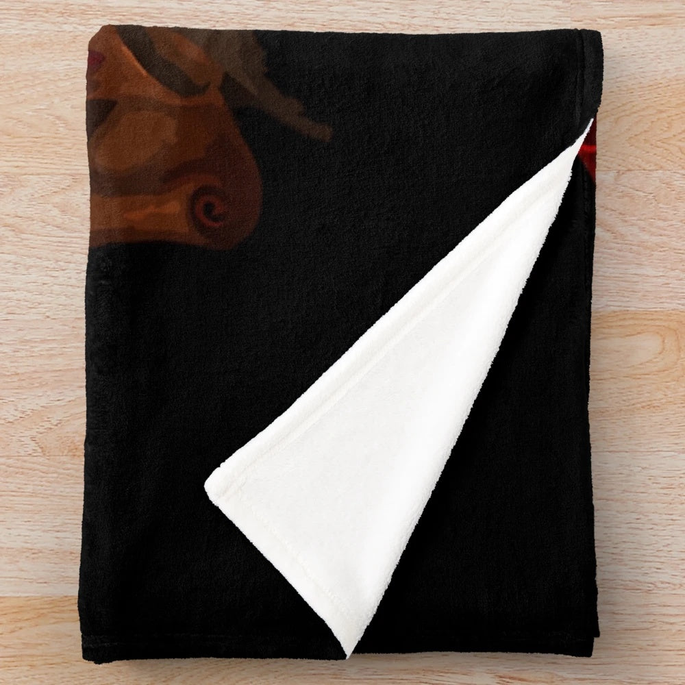 Sonata Band Arctica inspired plush blanket with band's logo and album art