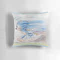 Sonic the Hedgehog pillow with dynamic, fast-paced motion design