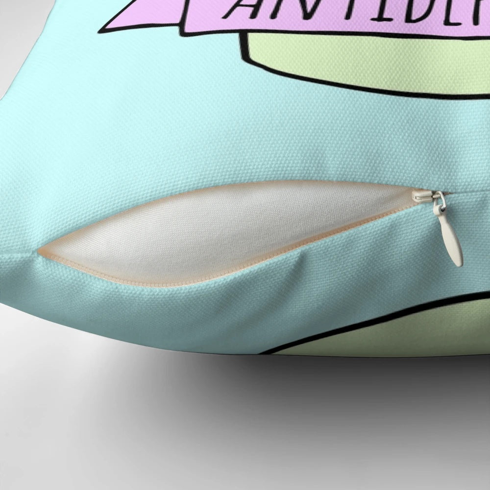Soft and plush anti-depressant bird-themed pillow for pet owners and bird enthusiasts