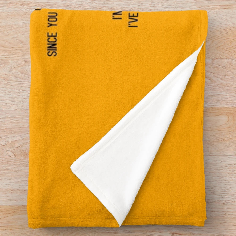 Soft and cozy plush blanket featuring lyrics and artwork inspired by Frank Ocean's music