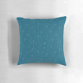 Ocean blue aqua water bubble vector pattern decorative pillow