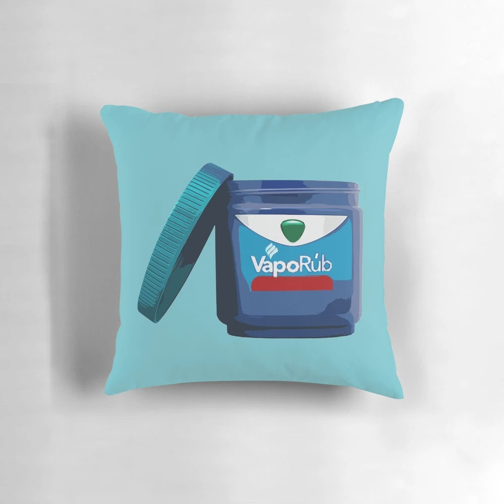Vicks VapoRub-infused pillow for congestion relief and better sleep