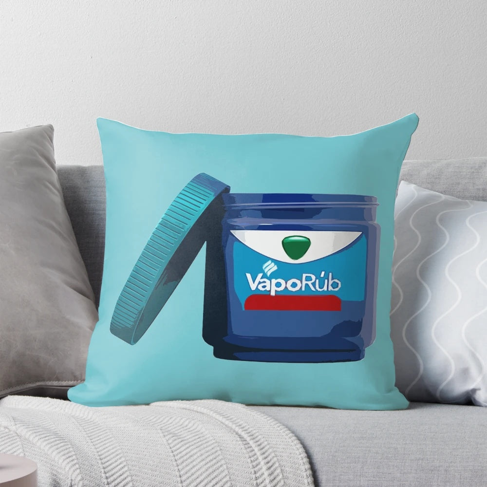 Vicks VapoRub-infused pillow for congestion relief and better sleep