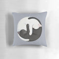 Yin Yang Inspired Cat Sleeping Pillow