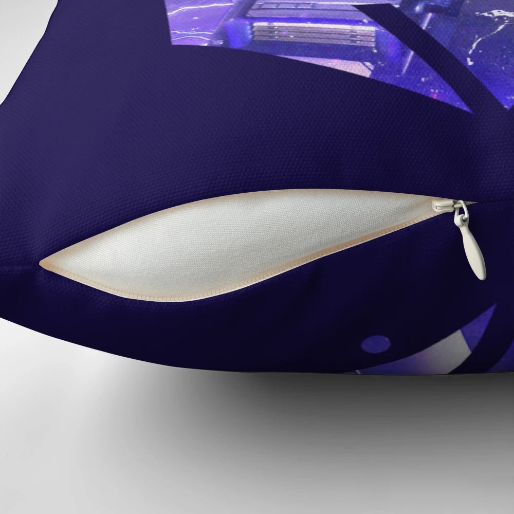 Soundwave the Transformer Decepticon robot pillow with iconic design