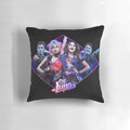 Soy Luna-themed pillow featuring the show's characters