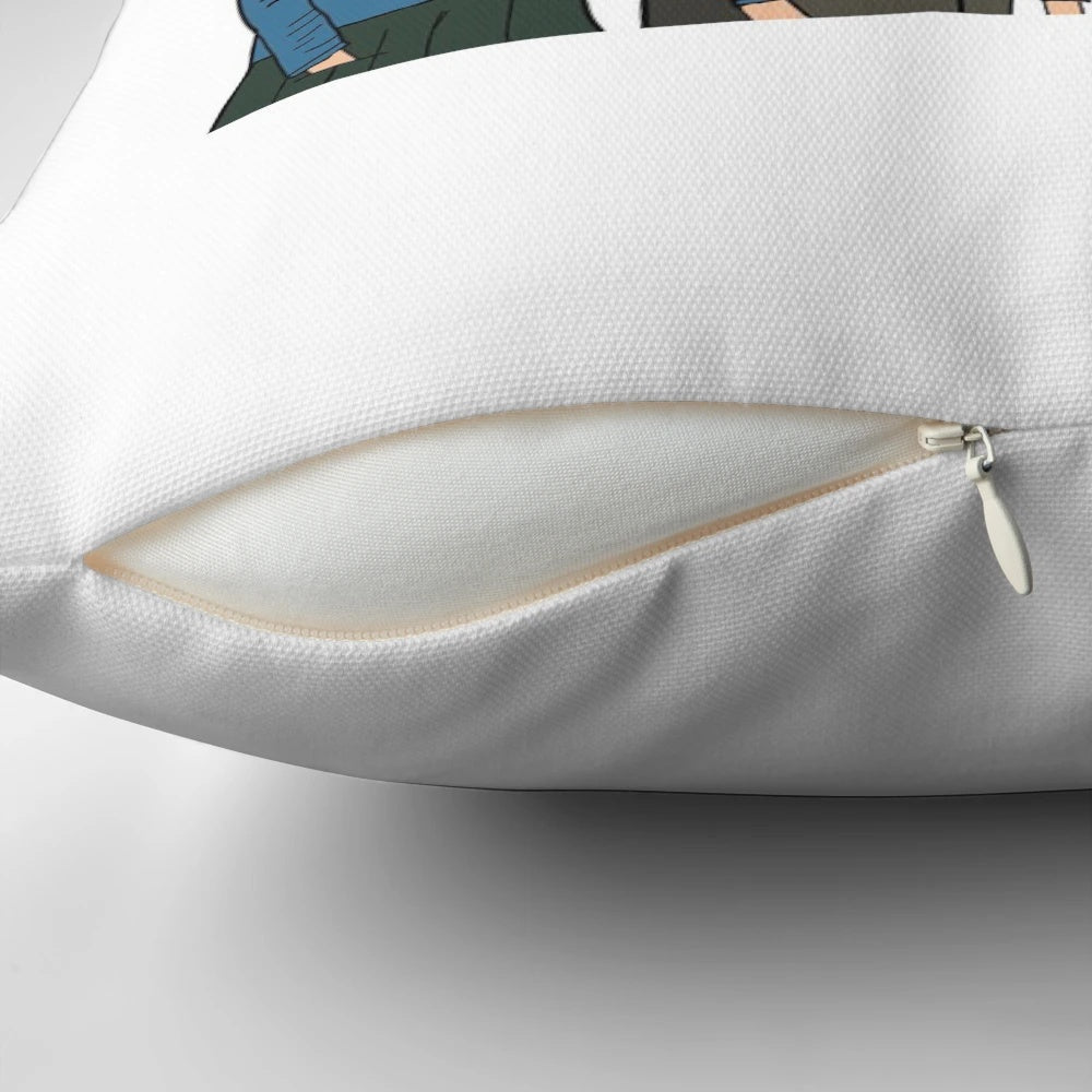 'El Internado' Pillow featuring Characters from the Iconic Spanish TV Series
