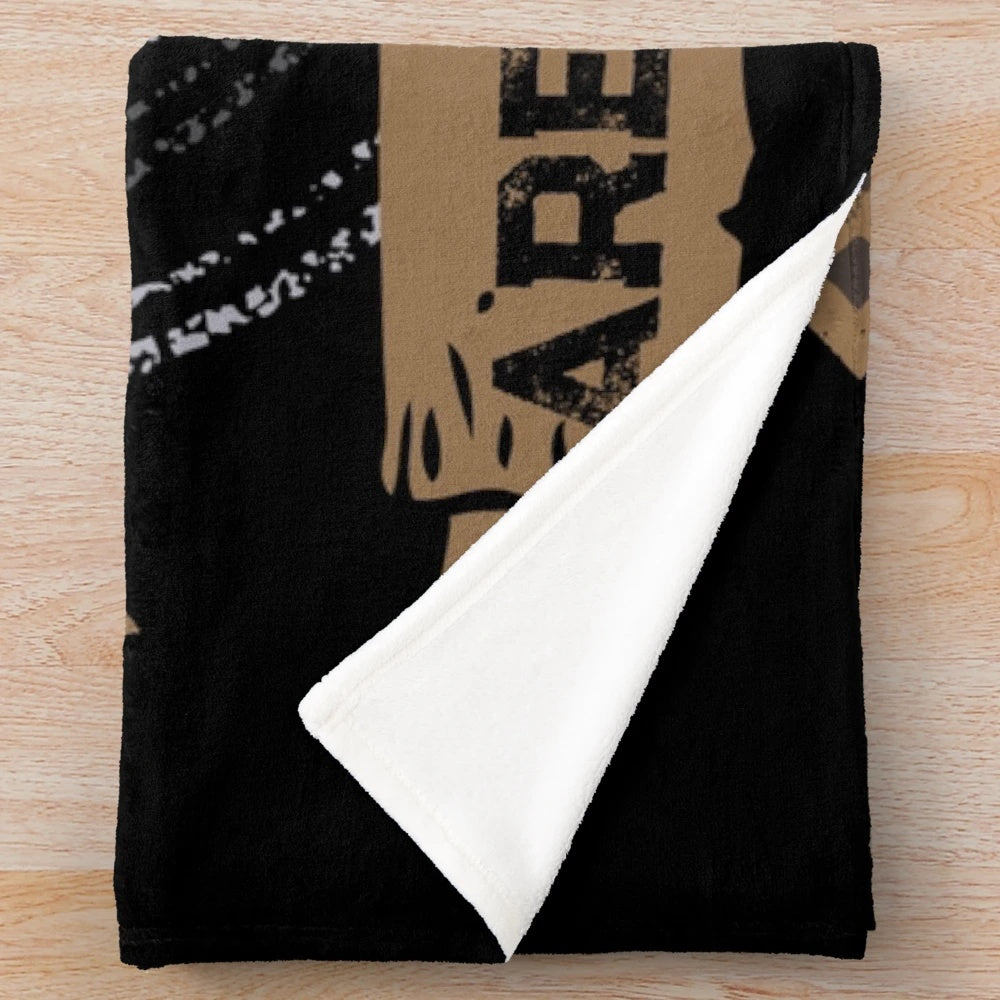 Spare Parts Plush Blanket - Funny Letterkenny Inspired Design with German Shepherd Dog