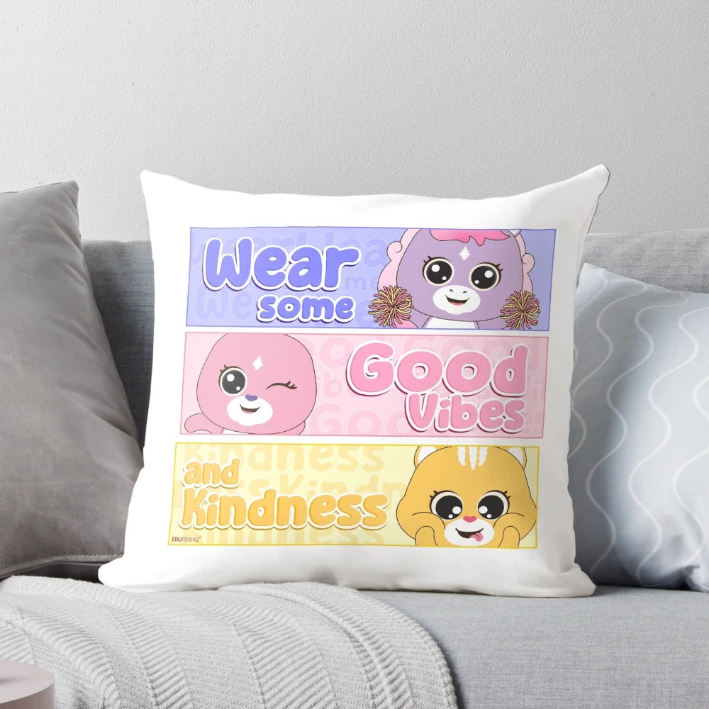 Spark Animal Friends - Cute and Colorful Educational Pillow for Kids