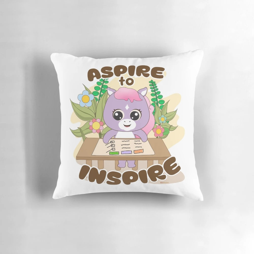 Spark Frienz Animal Friends Collection - Aspire to Inspire Kids' Plush Pillow