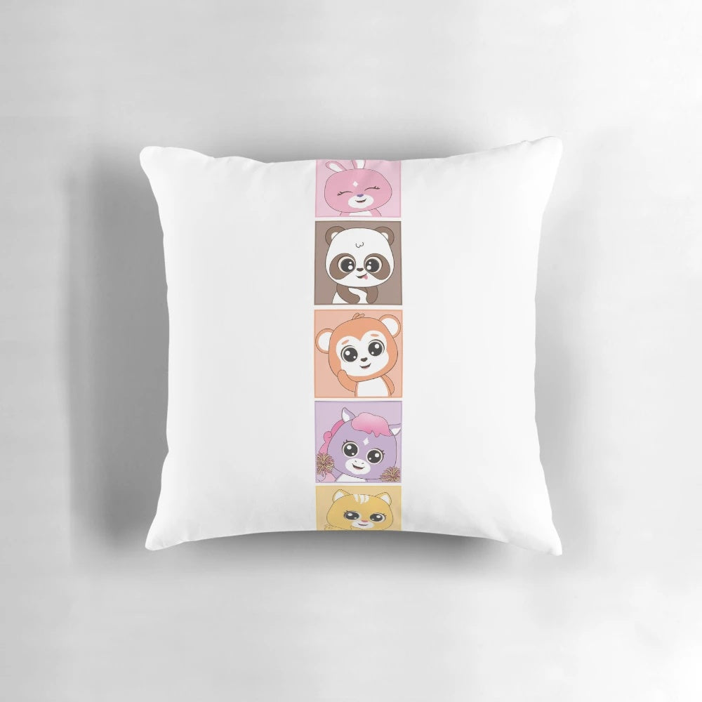 Spark Frienz colorful cartoon characters pillow for kids
