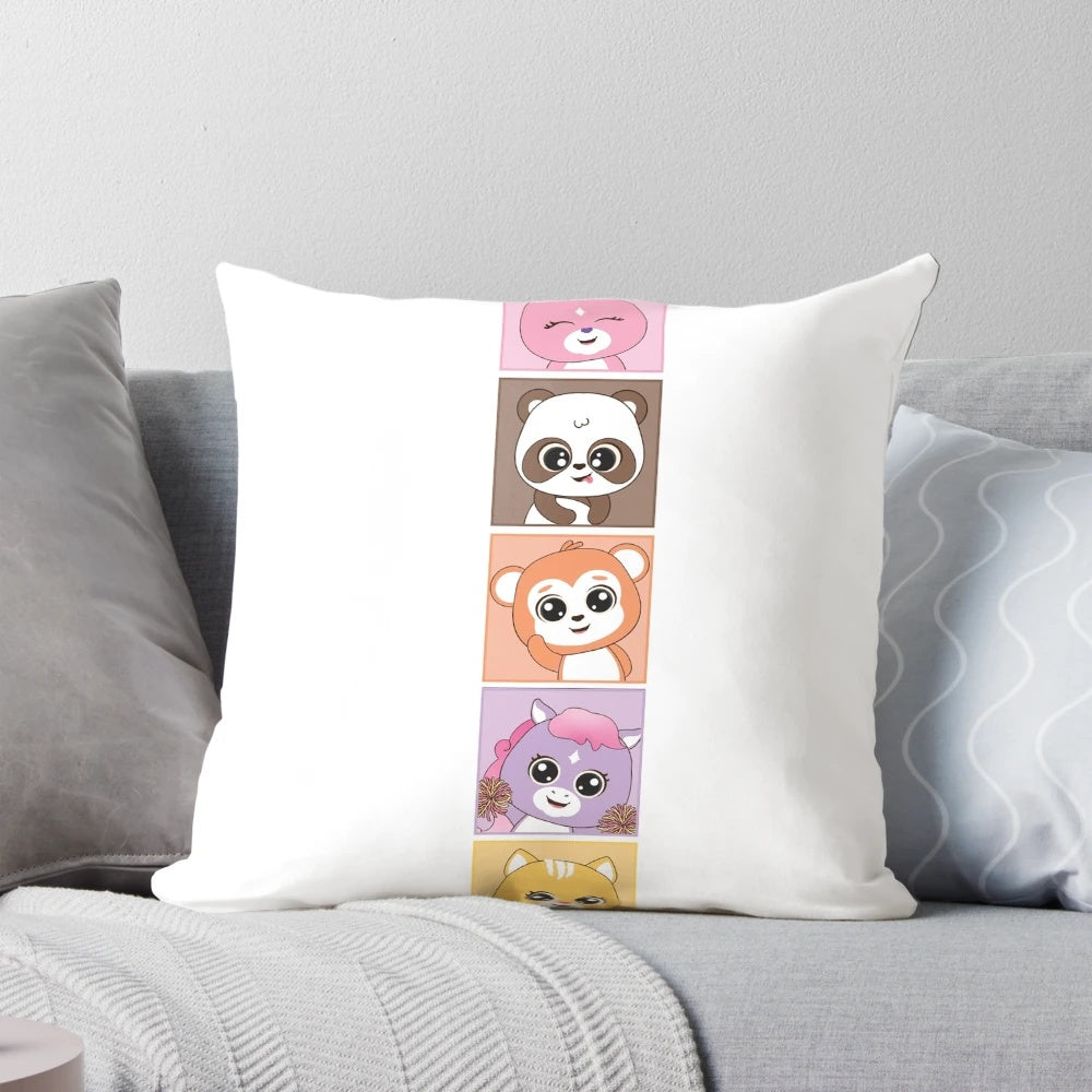 Spark Frienz colorful cartoon characters pillow for kids