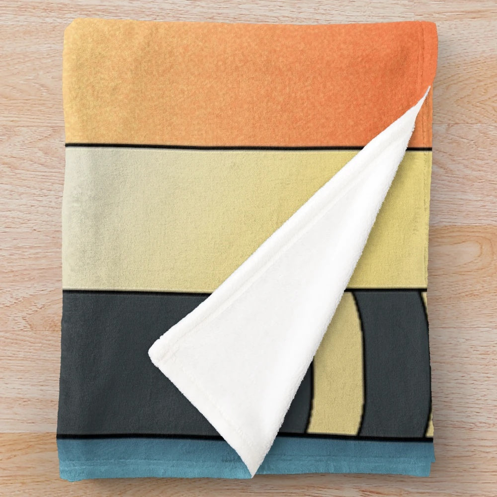 Spectrum of Eeveelutions inspired plush blanket