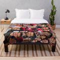 Spider-Man Trio Photo Collage Plush Blanket