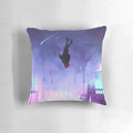 Spiderverse inspired "What's Up Danger" collectible pillow featuring iconic Spider-Man pose