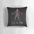 Spike from Buffy "Bite Me" Themed Decorative Pillow with James Marsters