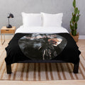 Spike inspired plush blanket with cozy design for Buffy the Vampire Slayer fans
