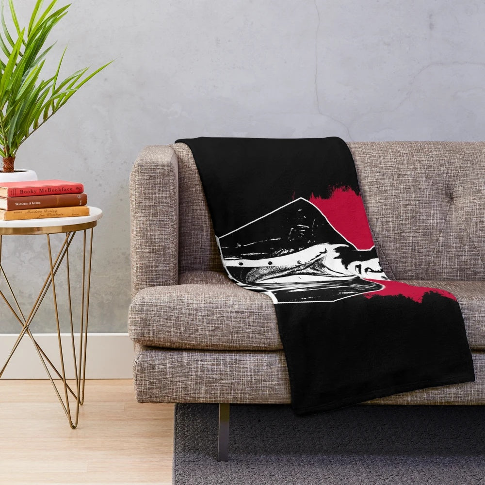 Spike the Vampire plush blanket inspired by Buffy the Vampire Slayer
