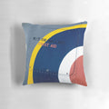 Spitfire fuselage-shaped throw pillow, featuring the iconic WWII fighter plane design