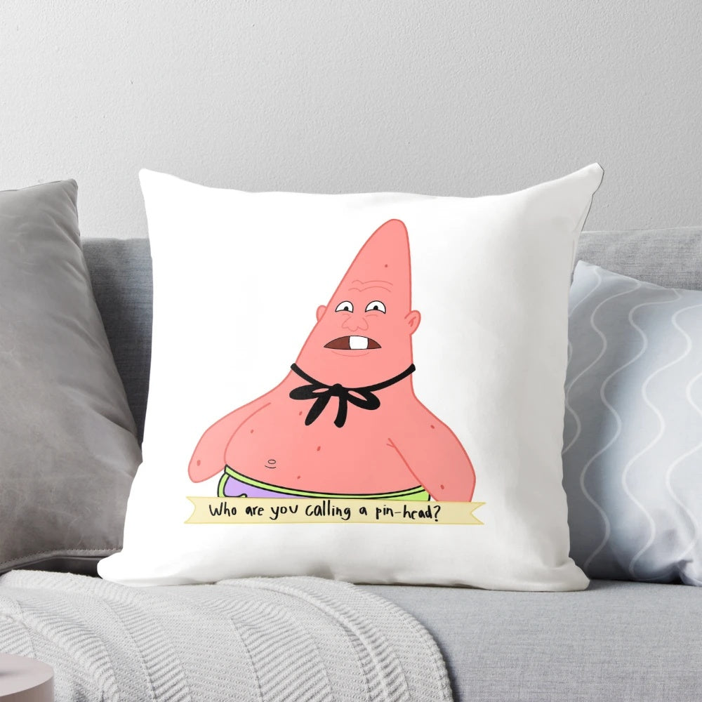 Spongebob and Patrick Star Cartoon Character Pillow