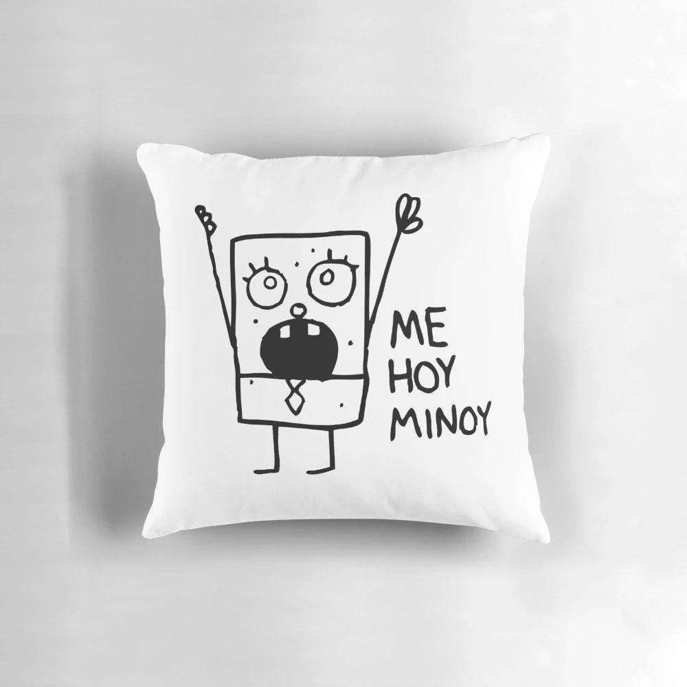 Spongebob Squarepants Doodlebob Inspired Plush Throw Pillow