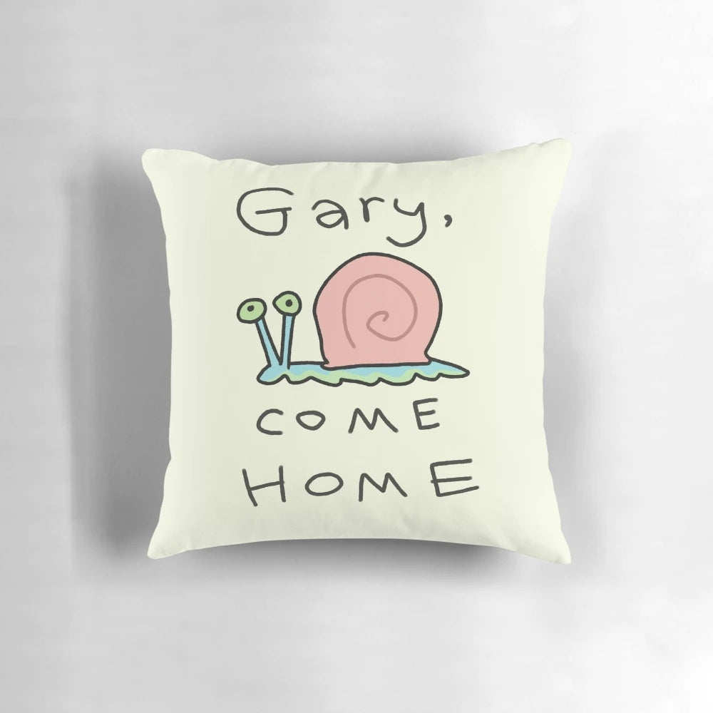 Spongebob Gary the Snail Plush Pillow, a cozy and adorable home accessory for Spongebob fans