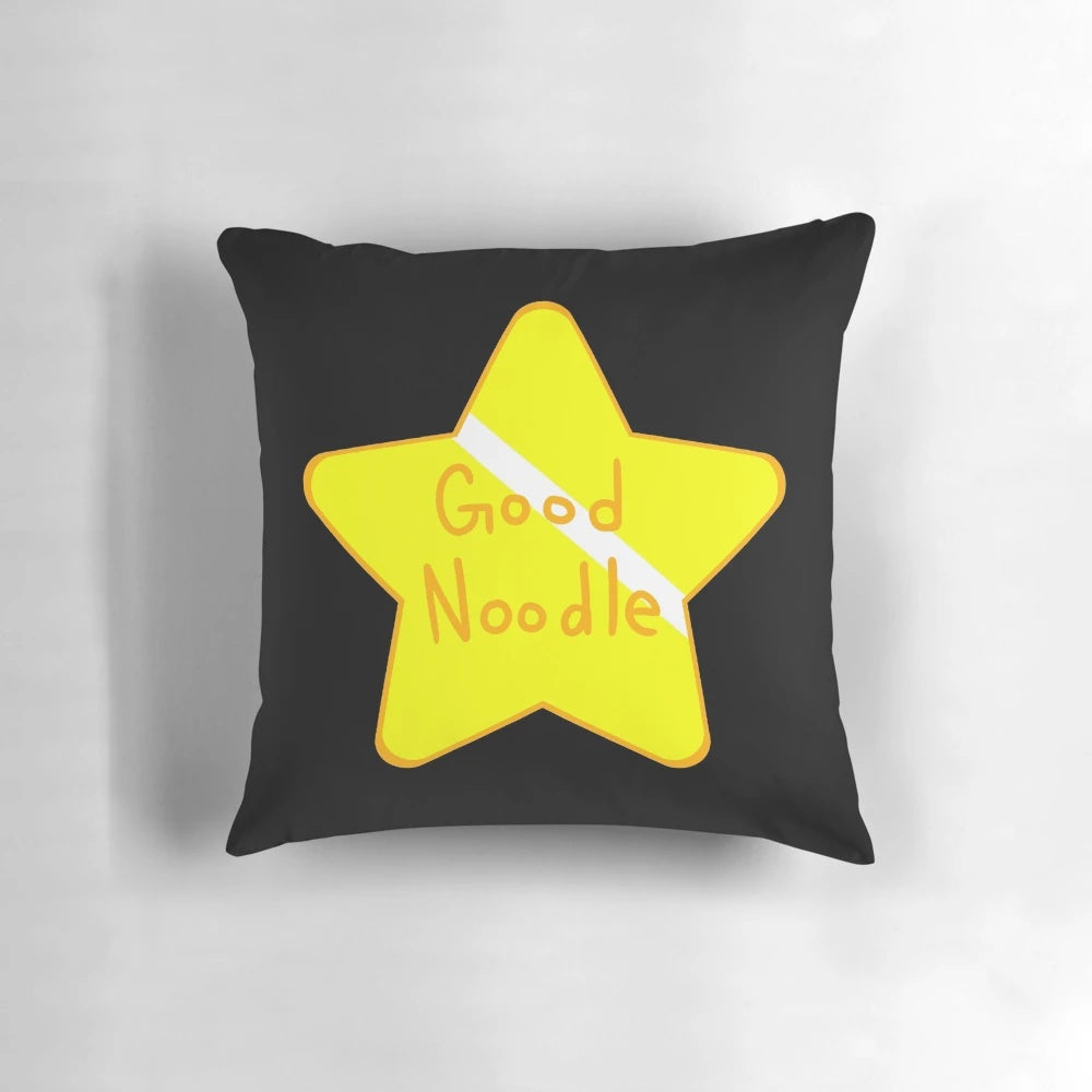 Spongebob Good Noodle Star Pillow - Soft and Plush Nickelodeon Cartoon Decor