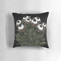 A soft, plush monster-themed bouquet pillow with a spooky yet cute design.