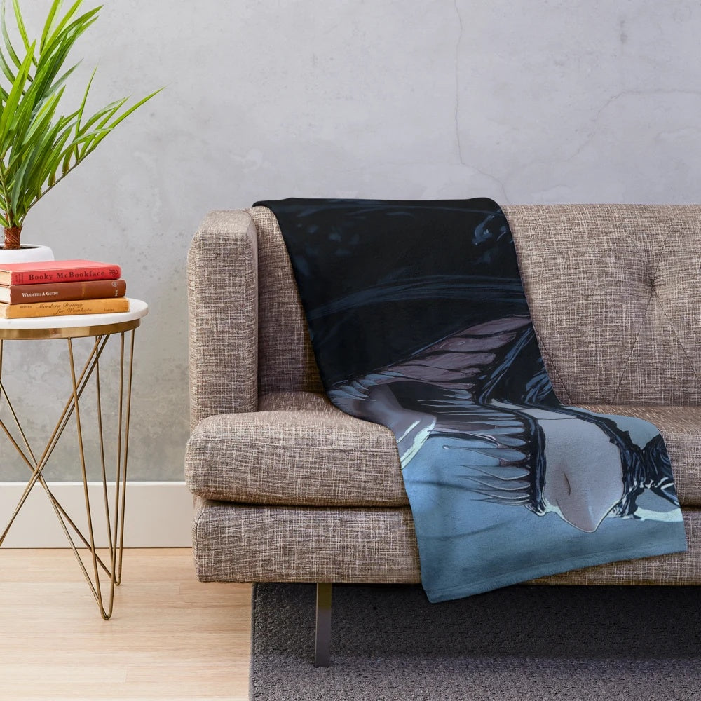 Anime Venom Inspired Plush Blanket