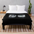 Bride of Chucky inspired plush blanket with Chucky doll design