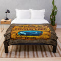 Camp Crystal Lake Plush Blanket featuring Jason Voorhees
