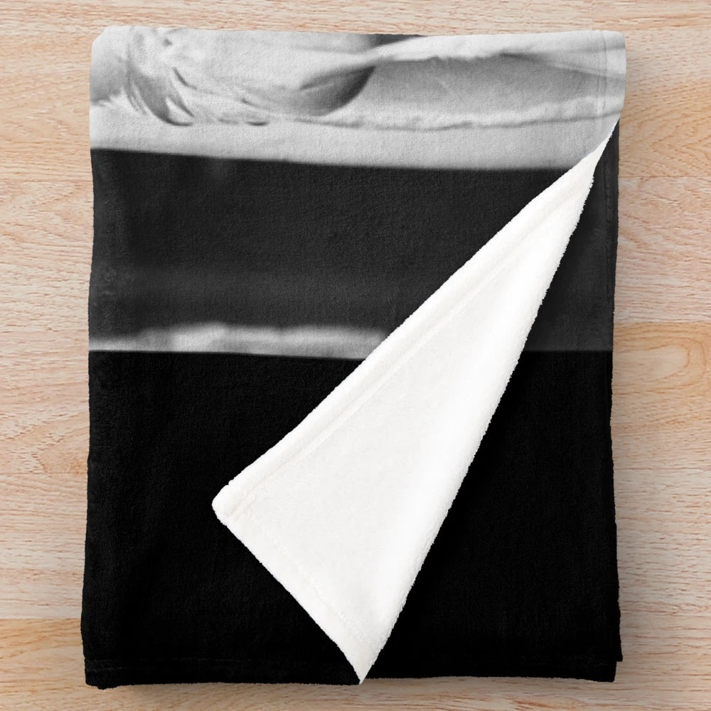 Classic plush blanket featuring Frankenstein's monster