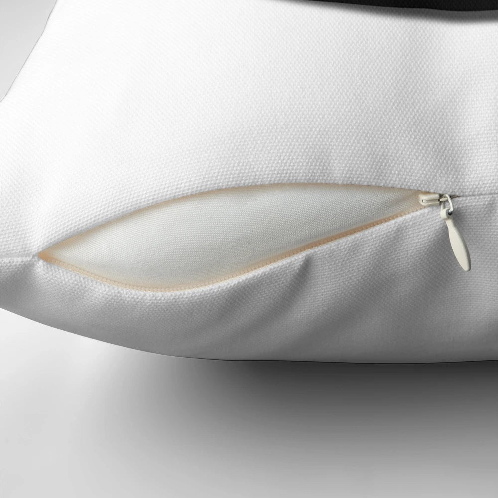 Adorable ghost-themed throw pillow with the word "Boo" embroidered on the front