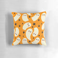 Cute and spooky ghosts decorative pillow for Halloween