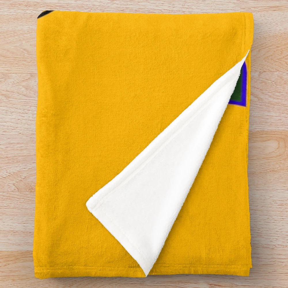 Spooky dentist plush blanket