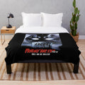 Friday the 13th-inspired plush blanket featuring Jason Voorhees